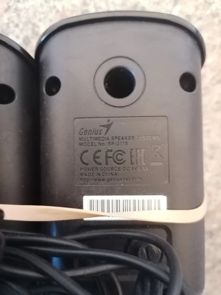 🖥️ USB-Powered Desktop Speakers – Genius SP-U115 – Compact & Crystal Clear - Image 3 of 4