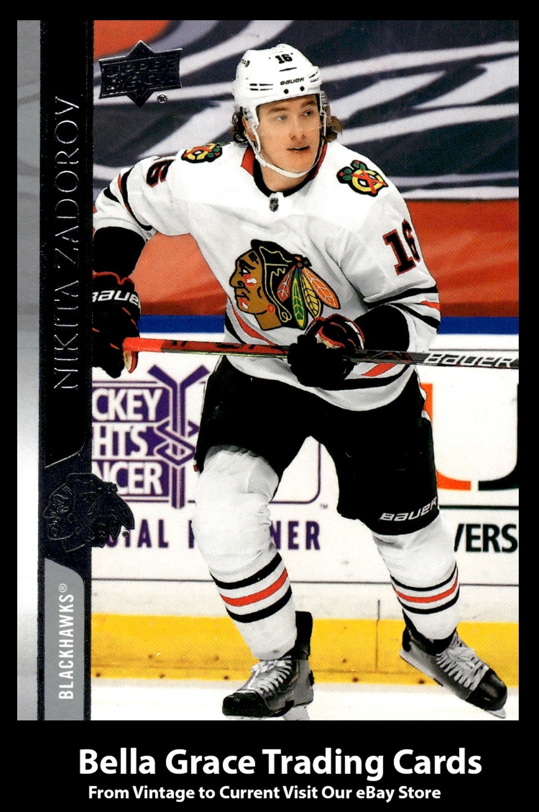 2020-21 Upper Deck Nikita Zadorov #530 Chicago Blackhawks NHL Hockey 