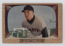 1955 Bowman Bob Friend #57 9cx