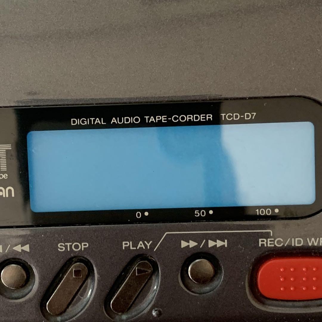 SONY TCD-D7 カセットプレーヤー SONY TCD-D7 DAT WALKMAN Portable Player Black JUNK | eBay