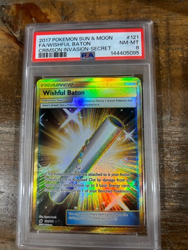Wishful Baton graded PSA 8 for sale on eBay
