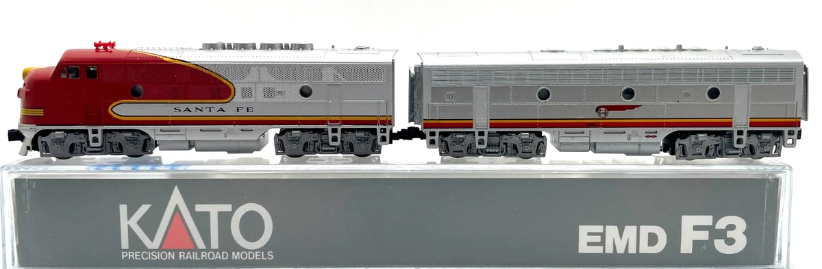 KATO W&P emd F3 A+ B + B SET Nゲージ Kato F3 In N Scale Model Railroad Locomotives for sale | eBay