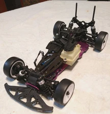 HPI Racing Nitro RS4 Rolling Chassis w/Graphite Upper Deck 1/10 Touring RC Car 