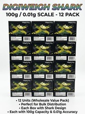 12x DigiWeigh DW-1000FB - Digital Pocket Scal...