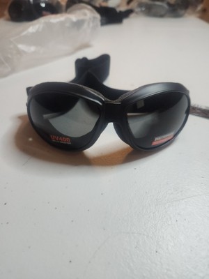 Global Vision Eliminator Sm Uv Protected Shatter Proof Motorcycle Goggles Tinted