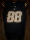 2021 Game Used Worn LA Chargers Jersey Tre Mckitty Georgia Photomatch