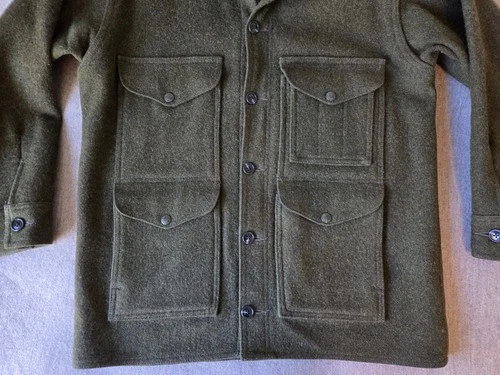 Filson Mackinaw Wool Cruiser Jacket | Size 40 | Forest Green | MSRP $599 | MiUSA image 8