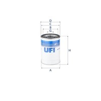 Ufi ÖLfilter 23.117.00 Anschraubfilter FüR Senator Monza Omega V87 61 Opel V88 1