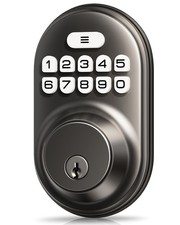 Keyless Entry Door Lock, Electronic Keypad Deadbolt, Keyed Entry, Auto Lock, Ant