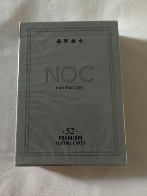 NOC Grey v2 Playing Cards USPCC New/Sealed Marked Cards - System Explained