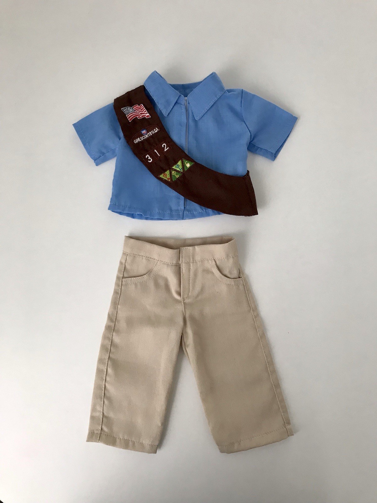 Girl Scouts Brownie Outfit Set - Fits 18&rdquo; Dolls including 