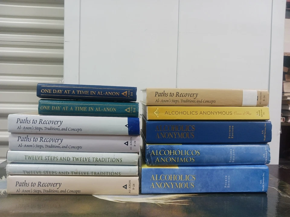 Анонимные алкоголики лот из 12 книг - Изображение 4 из 4