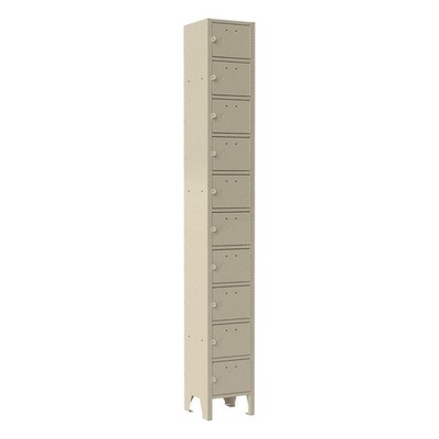 DURHAM MFG  Cell Phone Locker,9''x5-3/4'',Steel,Tan 830P58