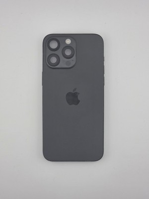 Apple iPhone 15 Pro Max Genuine OEM Black Titanium Housing Replacement Grade AB