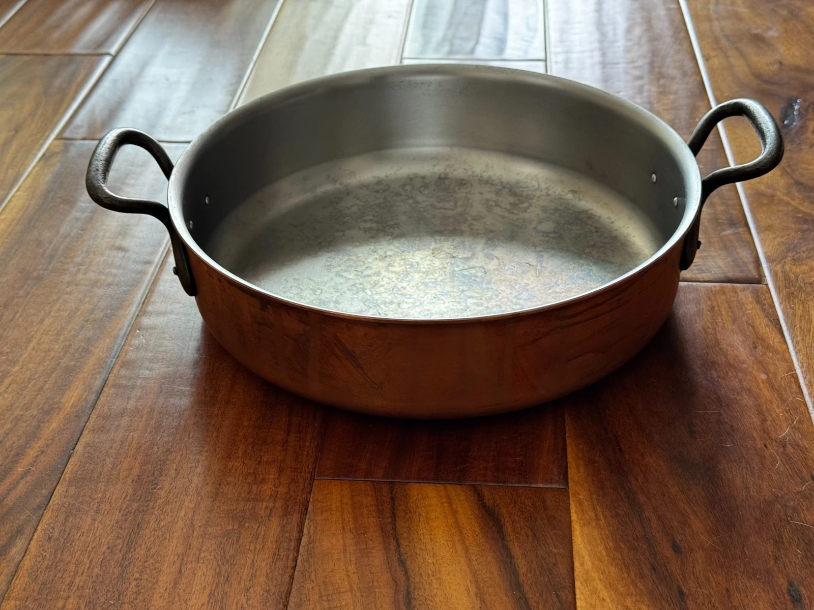 Falk Classic Copper Rondeau 28cm 11" 4.2qt Mauviel Matfer Stainless Saute Pot