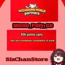 MONO POLY GO WIZARDING WORLD PARTNERS FULL CARRY