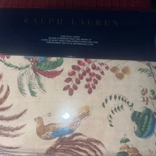 Ralph Lauren Home King Duvet Cover Maren Natural New
