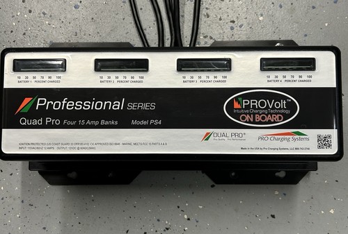 Dual Pro PS4 Professional Series Pro Volt Marine Onboard Battery Charger