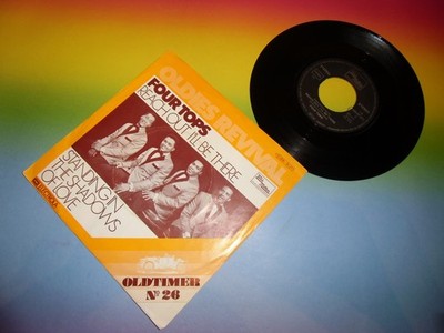 Four Tops - Reach Out I'll Be There - FOTOCOVER - TOP FUNK*SOUL 7'' $