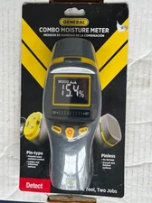 General Brand Combo Moisture Meter (Pin-Type & Pinless Combo, Model MM9) NEW!!