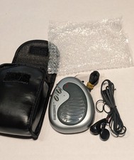 DiGi Sonic FM Scanner Radio  Sound Amplifier w/ Earbuds Neck Cord Belt Clip