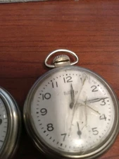 2 Vintage Pocket Watches Bulls eye And Westlox
