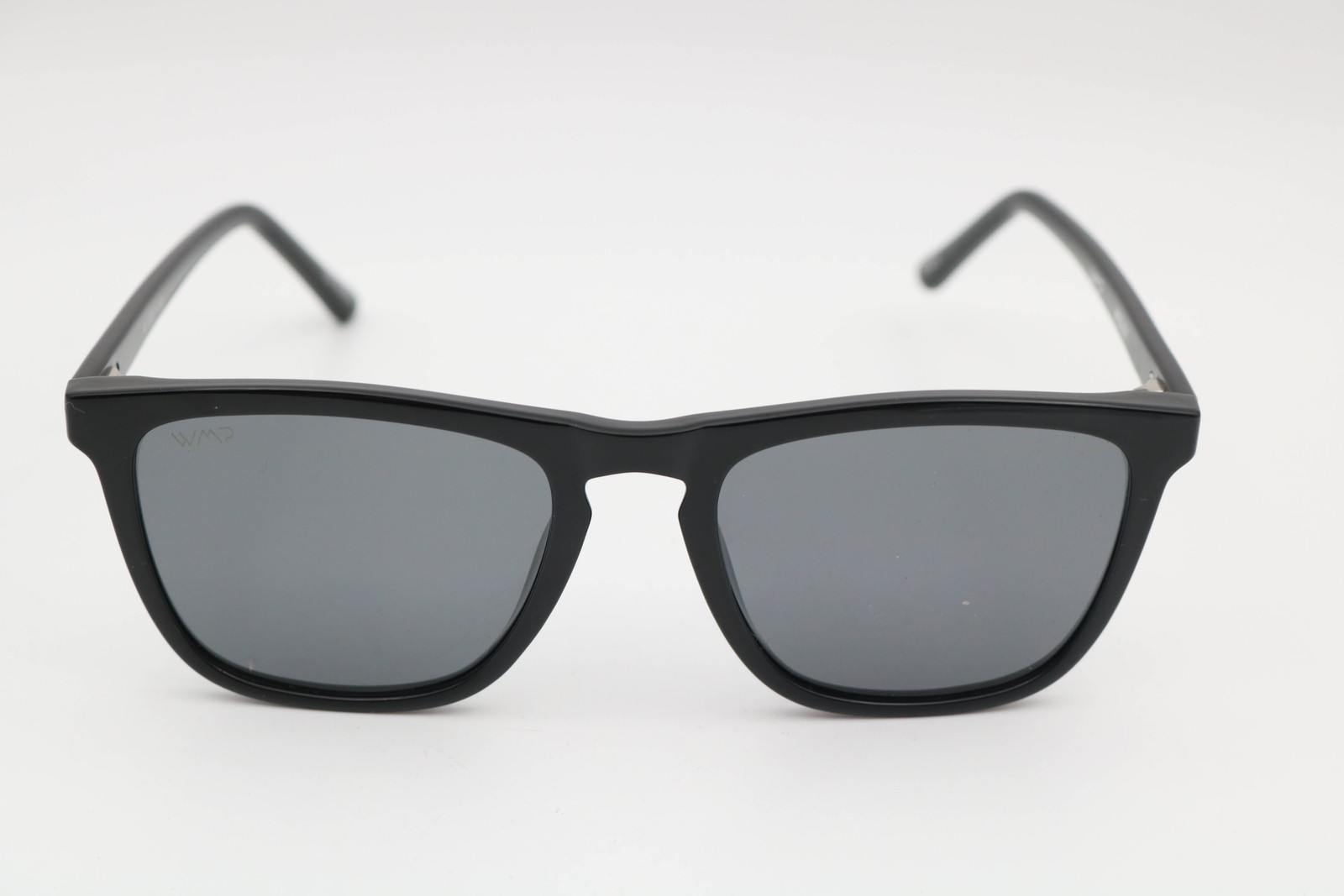 WMP Wesley Black Square 1024 Polarized Sunglasses 53-21-150