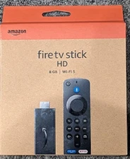 Amazon Fire TV Stick HD (newest model) WiFi 5, 8GB, Alexa Voice Remote NEW