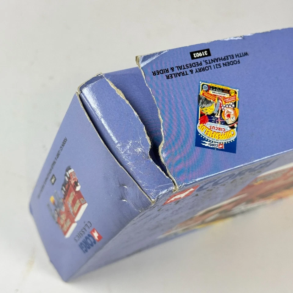 1997 Corgi Classics Chipperfields Circus Elephant Transport Lorry Trailer Set - Image 4 of 4