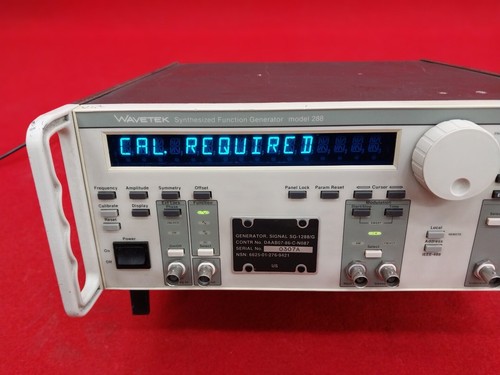 WAVETEK Synthesized Function Generator model 288 "AS-IS" - Picture 2 of 6