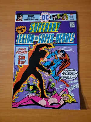 Superboy #215 Mark Juwelier Variante ~ Sehr Feine - Fast Neu NM ~ 1976 Dc Comics