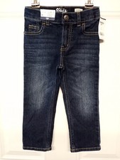 New OshKosh B'gosh 3T Toddler Denim Pants Blue Jeans Classic 31-33 lbs 36.5-39"