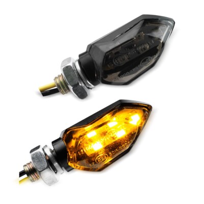 LED Blinker für MV Agusta Turismo Veloce RC / Rosso TX12 schwarz getönt