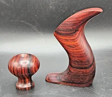 Custom Made Cocobolo Tote & Knob For Lie Nielsen No 1 Hand Plane  
