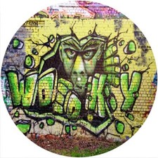 Slipmat Scratch Pad Felt for any 12" Turntable LP DJ Record Player GRAFFITI 12