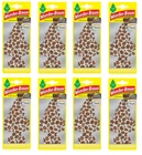 8 x WUNDER-BAUM CAFE COFFEE - CAR AIR FRESHENER - HANGING LITTLE TREE REFRESH