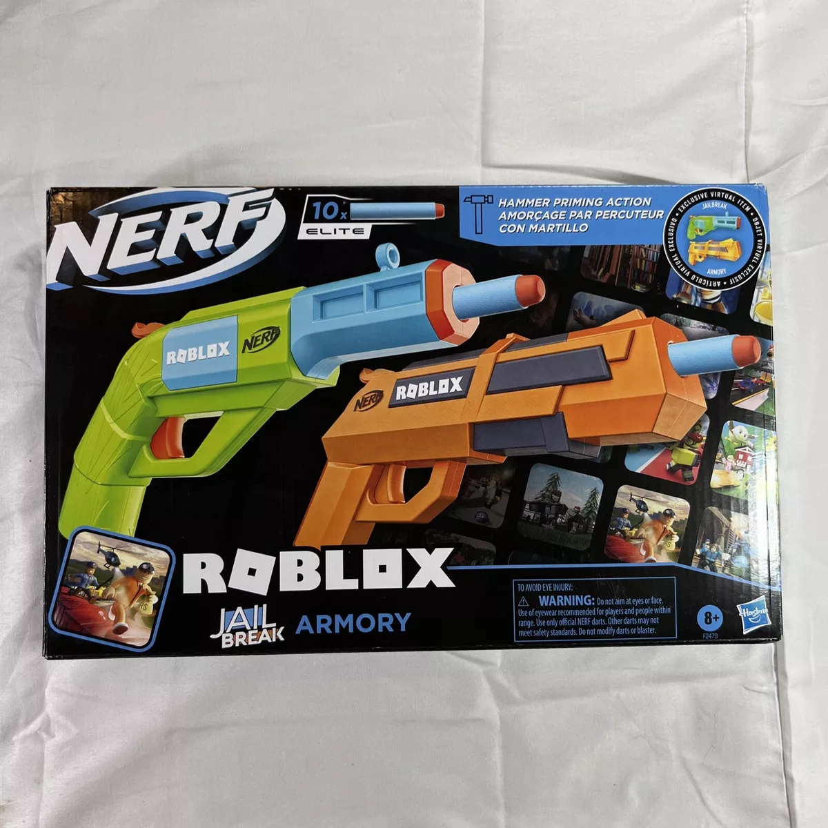 Nerf Gun Elite Jail Break Armory 2 W/ Digital In Game NEW | eBay