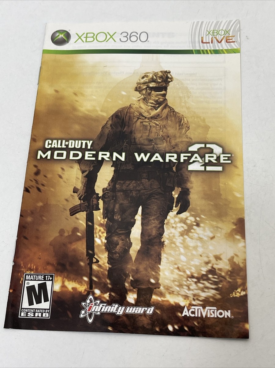 Call of Duty: Modern Warfare 2 (Microsoft Xbox 360, 2009) Complete