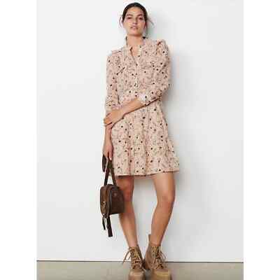 Ba&sh Belle Dress Nude Color Size S NWT