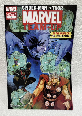 SPIDER-MAN & THOR MARVEL TEAM-UP COMIC BOOK ~ Custom Edition #1 ~ Geek Fuel EXP
