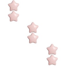 Image of Set of 3 Creative Cabinet Knob Decorative Drawer Knobs Star Handle