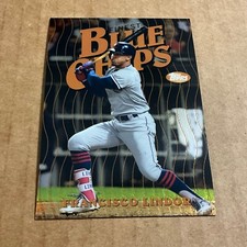 2019 Topps Finest - Finest Blue Chips #FBCFL Francisco Lindor Indians 