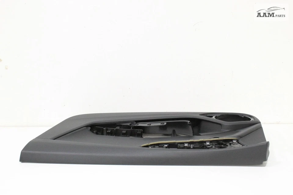 2018-2019 AUDI A5 QUATTRO COUPE FRONT PASSENGER SIDE INTERIOR DOOR PANEL OEM - Image 3 of 4