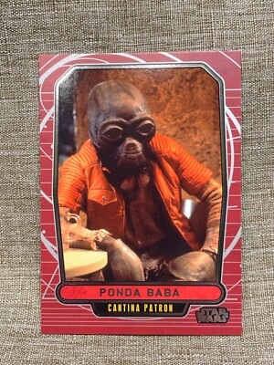 2012 Topps Star Wars Galactic Files Ponda Baba #107