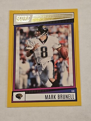 2022 Panini Score Mark Brunell #26 Gold
