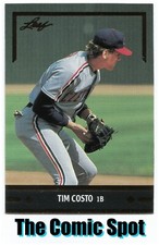 1991 LEAF ~ TIM COSTO #BC18 ~ GOLD ROOKIE RC CARD ~ CINCINNATI REDS MLB INSERT