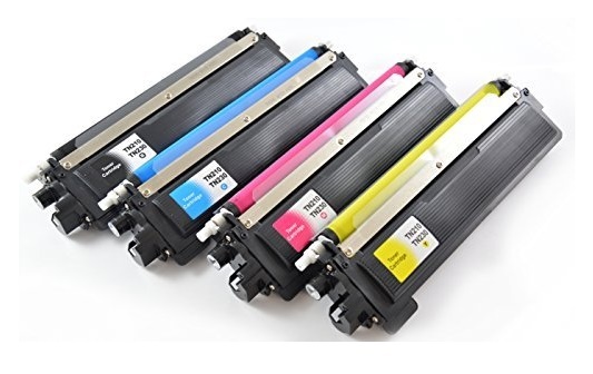 Lot De 4 Toner Pour Brother MFC-9130CW Etc. - Cyan, Magenta, Jaune, Noir, Compatible
