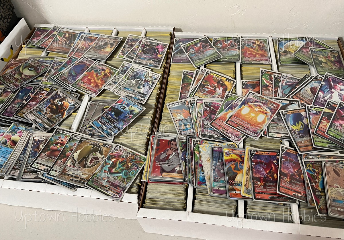 Pokemon TCG 100 Card Lot - Rares, Holos + 2 Ultra Rare (V Pokemon TCG 100 Card Lot - Rares, Holos + 2 Ultra Rare (V