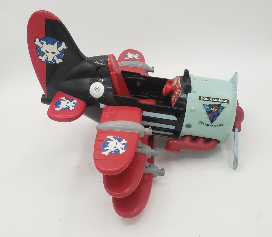 Vintage Playmates Tale Spin Don Karnage's Tri-Wing Terror With Box