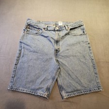 Vintage Levi's 505 Mens 38 Jean Shorts Straight Leg Denim Jorts Y2K Grunge